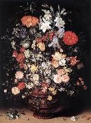 BRUEGHEL, Jan the Elder, Flowers in a Vase fg